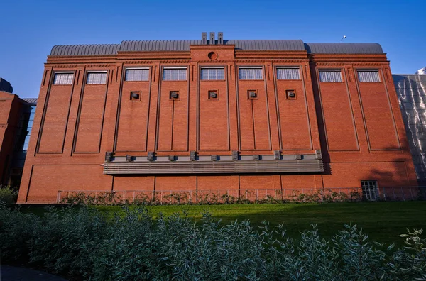 Edificio Industrial Ladrillo Rojo Poznan — Foto de Stock