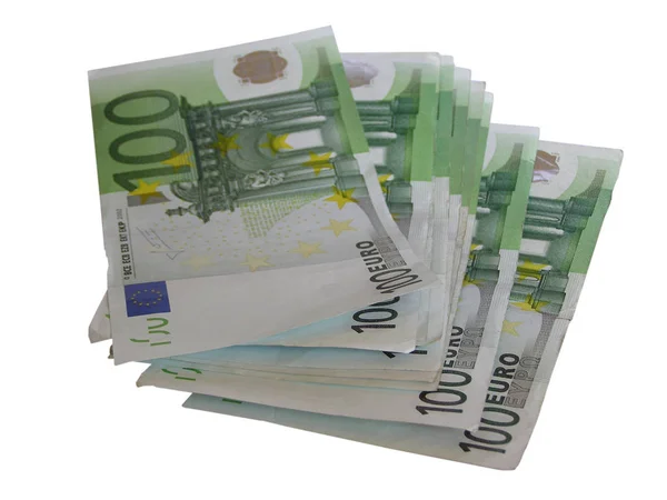 Euro Banka Peníze Měna Evropské Unie — Stock fotografie