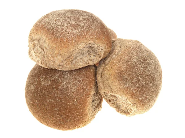 Brown Wholemeal Bread Rolls — Stock Photo, Image