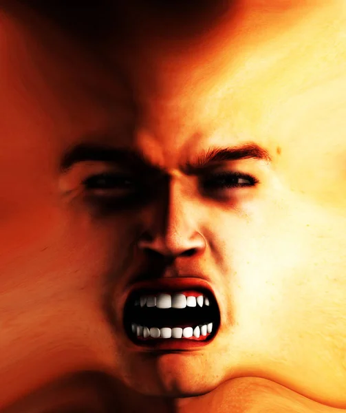 Öfke Öfkeli Öfke Hakkında Kavram Görüntüsü — Stok fotoğraf