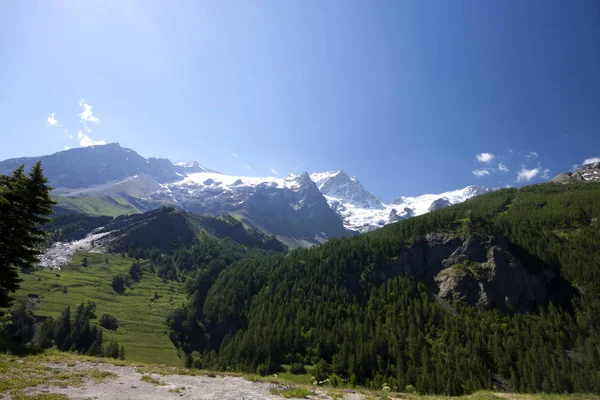 Pohled Savojská Alpy Evropa Grenoble Francie — Stock fotografie