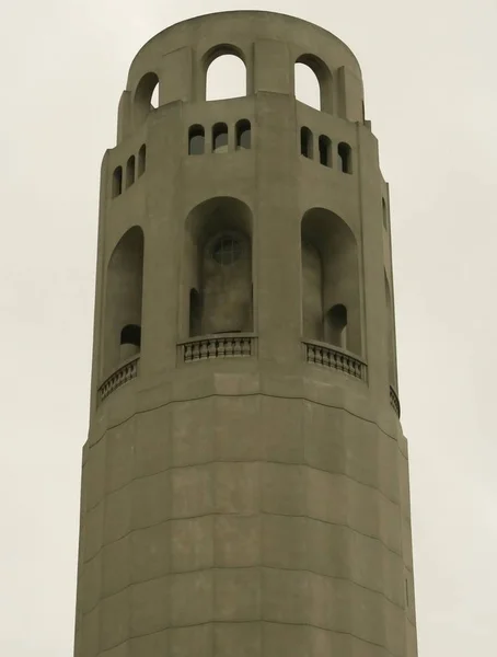 Πύργος Coit Διάσημο Ορόσημο Στο Σαν Φρανσίσκο Καλιφόρνια — Φωτογραφία Αρχείου