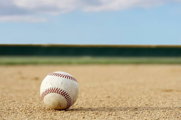 Baseball Campo Interno Campo Esporte — Fotografia de Stock