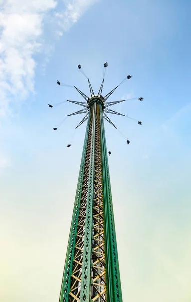 117 384 Wurstelprater Yüksek Salıncak Atlıkarınca Sadece Prater Viyana Eğlence — Stok fotoğraf