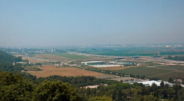 Altopiano Vicino Monte Carmelo Quartiere Haifa Nord Israele — Foto Stock