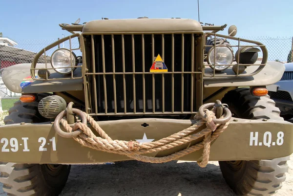 World War Two Military Truck Meadow — Stock Photo, Image