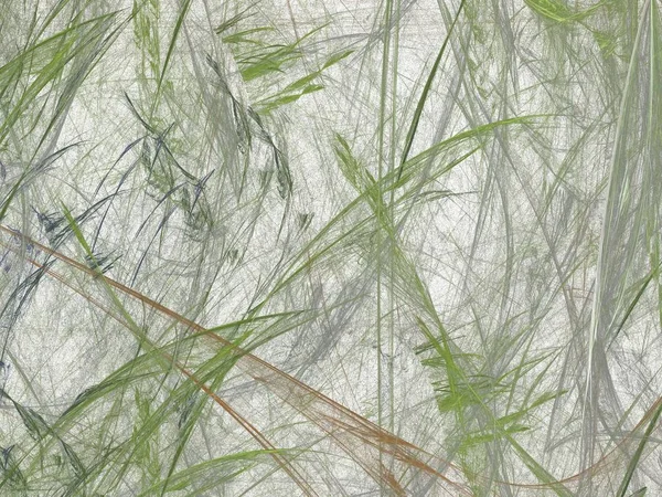 抽象在白色背景上 肮脏的绿色背面 格里姆图案纹理 — 图库照片