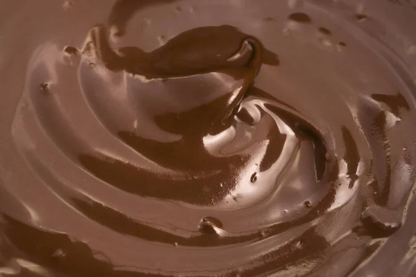Vista Ravvicinata Delizioso Cioccolato Dolce Marrone — Foto Stock