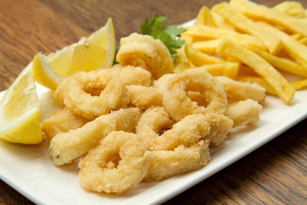 Piatto Con Fritto Misto — Foto Stock