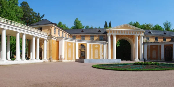 Patio Arkhangelskoye Finca Cerca Moscú Rusia Panorama — Foto de Stock