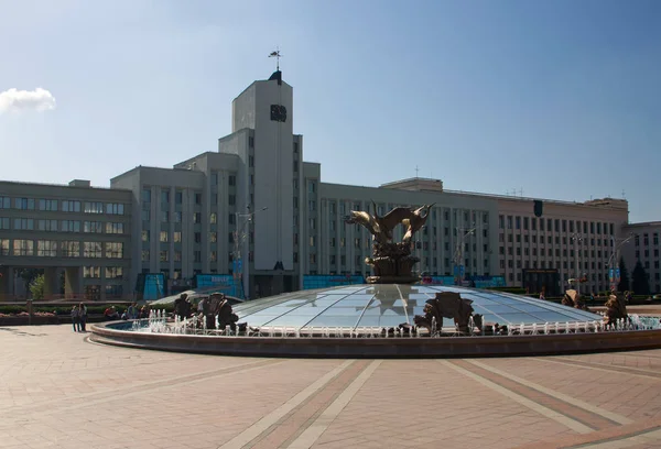 Minsk Capitale Della Bielorussia Bielorussia — Foto Stock