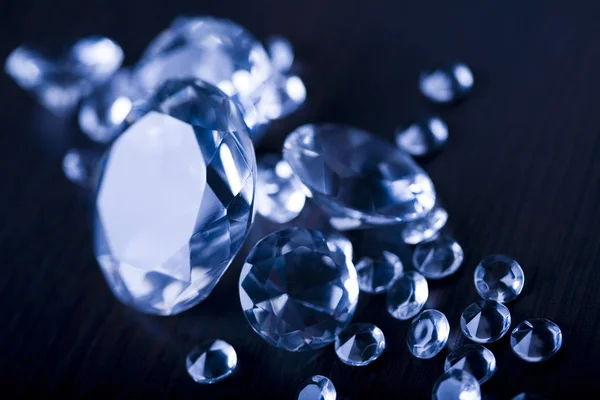 Diamante Gema Concepto Tono Colorido Brillante —  Fotos de Stock