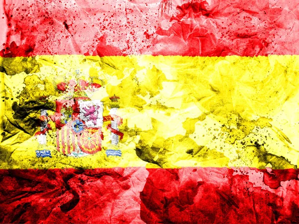 Fondo De La Bandera De España Ilustración del Vector - Ilustración de  textura, tradicional: 128743694