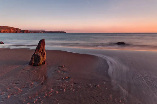 Burgh Adası Devon Ngiltere Bakan Deniz Üzerinde Bigbury — Stok fotoğraf