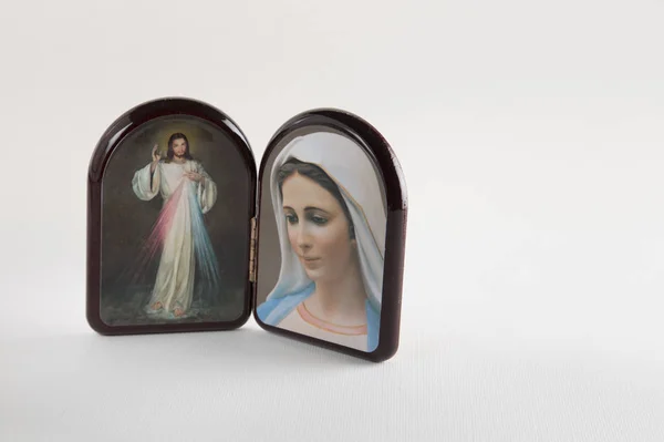 Icone Gesù Misericordioso Della Madonna Medjugorje — Foto Stock