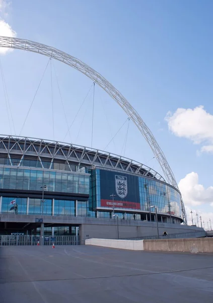 Entrada Vacía Estadio Wembley —  Fotos de Stock
