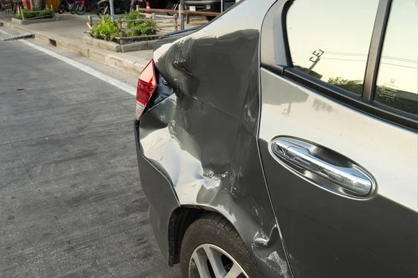 Crash Hat Viel Schaden Angerichtet — Stockfoto