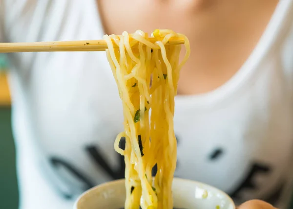 Dipping Cold Noodle Traditionnal Japanese Zaru Soba Sauce — Stock Photo, Image