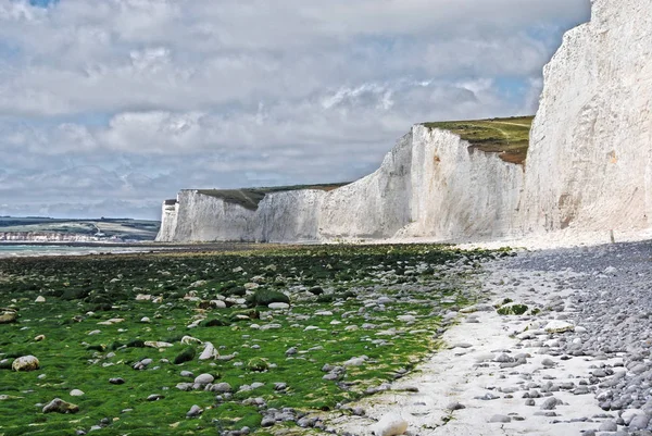 White Cliffs South East Coast England — Stock Photo, Image