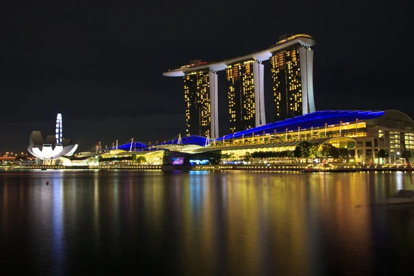 Bahía Marina Arena Singapur — Foto de Stock