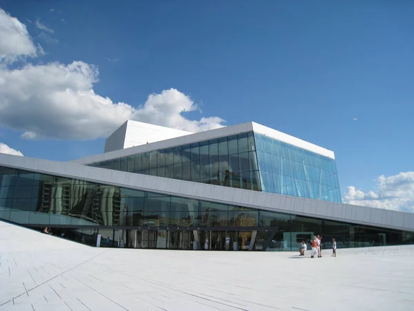 Opera House Oslo Noruega — Foto de Stock