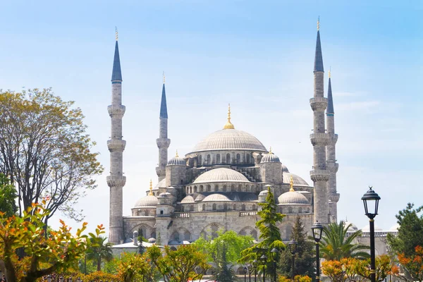 Mešita Sultána Ahmed Historická Mešita Istanbulu Mešita Známá Jako Modrá — Stock fotografie