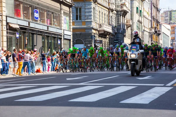 Trieste Italia Giugno Ciclista Durante Sfilata Finale Della 97Esima Edizione — Foto Stock