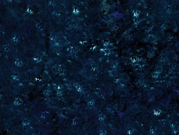 Acrílico Azul Preto Uma Tela Escura — Fotografia de Stock