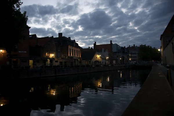 Ciudad Brujas Bélgica Hermoso Destino Turístico Europa — Foto de Stock