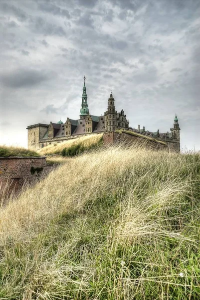 Renesanční Kronborg Hrad Helsingor Dánsko — Stock fotografie
