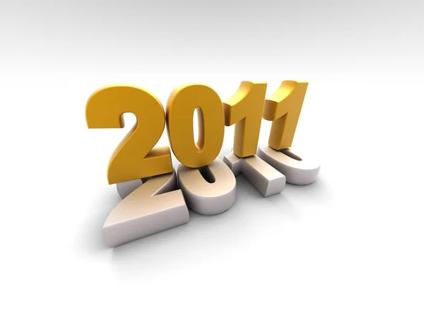 Nieuwe Jaar 2011 — Stockfoto
