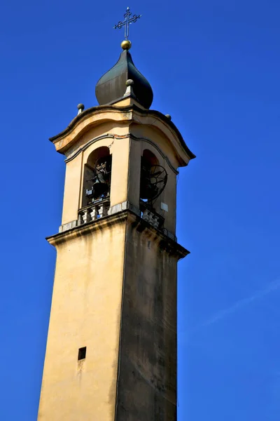 Viejo Abstracto Italia Vieja Pared Torre Iglesia Campana Vinago — Foto de Stock
