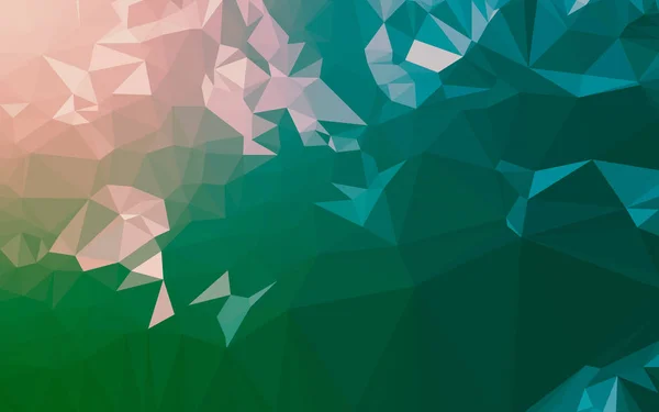 Fondo Polivinílico Bajo Abstracto Triángulo Geometría Fondo Color Pastel Mosaico — Foto de Stock