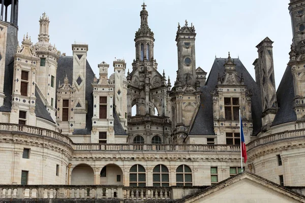 Castillo Real Chambord Cher Valley Francia — Foto de Stock