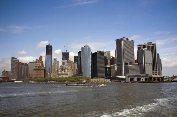 Centro Manhattan Desde Puerto Nueva York Estados Unidos — Foto de Stock