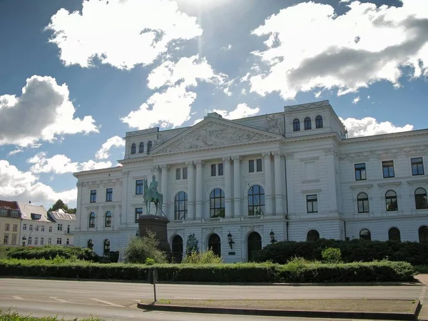 Altoně Rathaus Městská Architektura Cestovní Koncepce — Stock fotografie