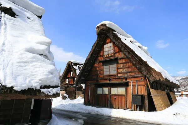 Casa Campo Gassho Zukuri Village Shirakawago — Foto de Stock