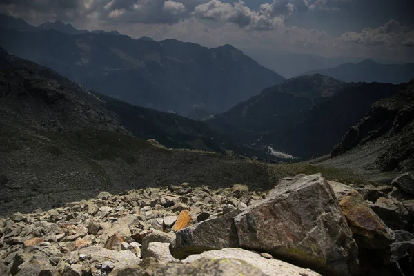 Vacaciones Italianas Las Altas Montañas Los Alpes Para Caminar Sendero — Foto de Stock