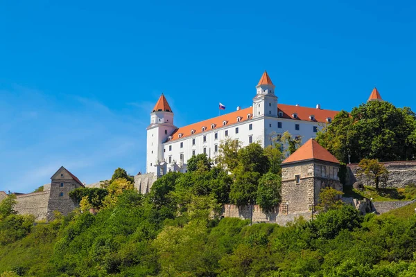 Castelo Bratislava República Eslovaca — Fotografia de Stock