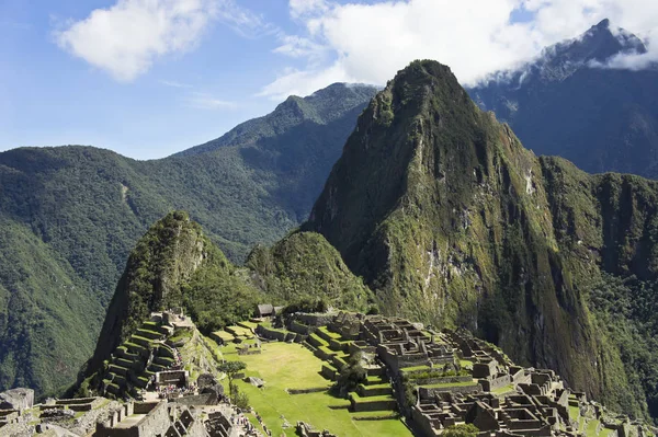 Machu Picchu Perú Vista Las Montañas — Foto de Stock