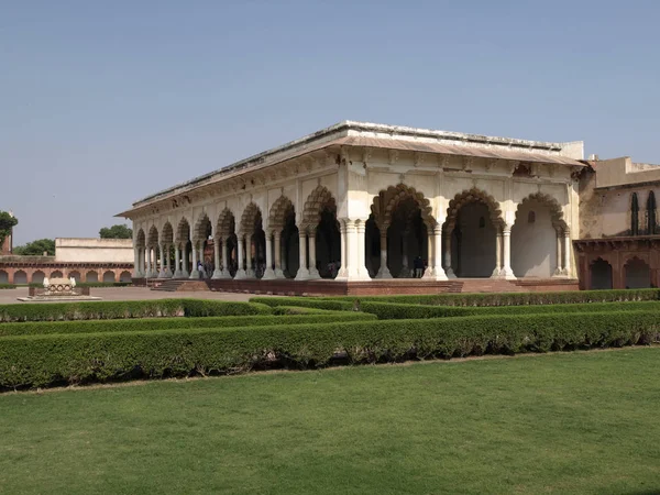 Edifício Dentro Forte Vermelho Agra Índia — Fotografia de Stock