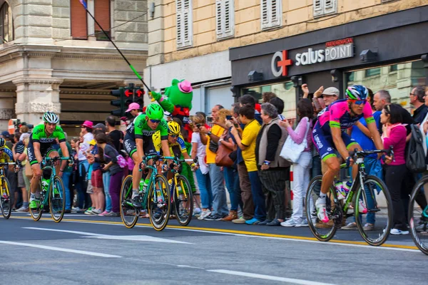 Trieste Italia Giugno Ciclista Durante Sfilata Finale Della 97Esima Edizione — Foto Stock