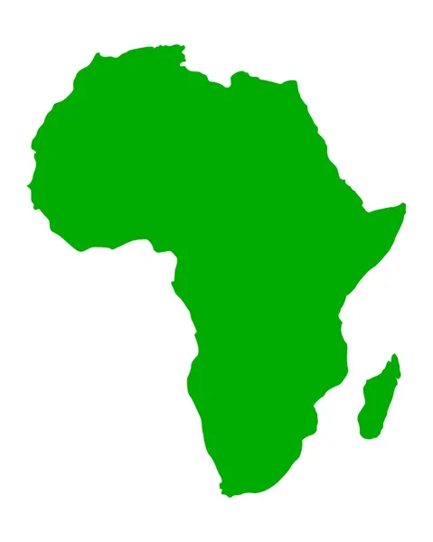 아프리카지도 디지털 일러스트 — 스톡 사진