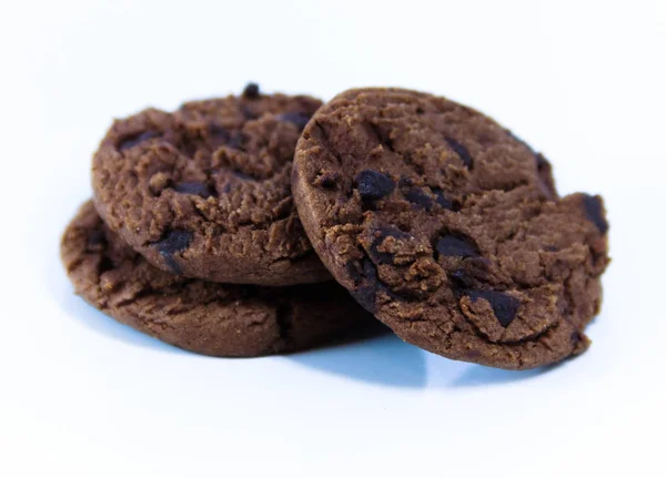 チョコチップクッキークローズアップ — ストック写真