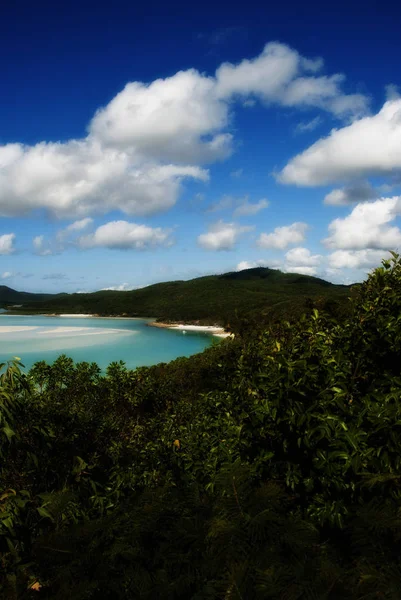 Whitehaven Beach Svatodušním Souostroví Queensland Austrálie — Stock fotografie