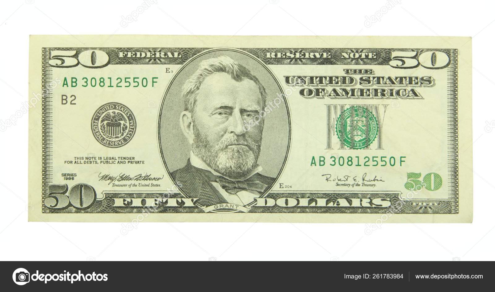 Fifty dollar bill hi-res stock photography and images - Alamy