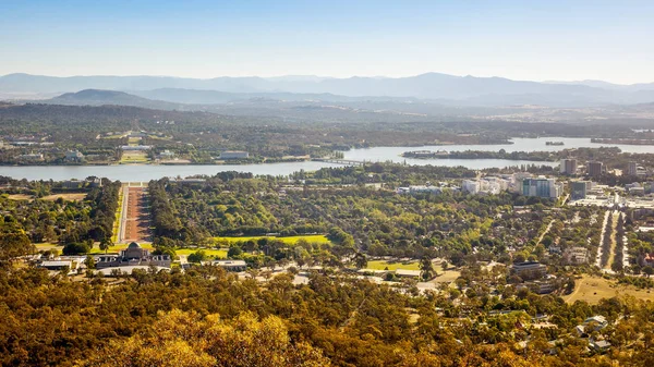 Avustralya Nın Başkenti Bir Görüntü Canberra — Stok fotoğraf