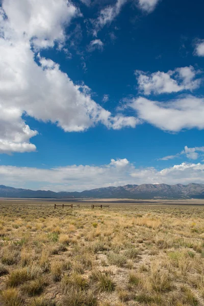 Ladscape Dálnici Nevada Trasa Nebo Nejosamělejší Silnici Americe Nevada — Stock fotografie