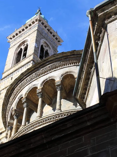 Campana Basílica Torre Bérgamo Lombardía Italia — Foto de Stock