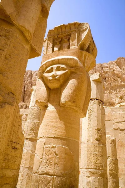 Afbeelding Van Tempel Van Koningin Hatshepsut Egypte — Stockfoto
